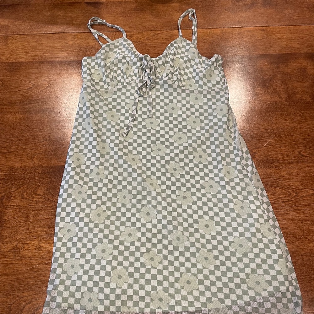 Checkered Summer Dress